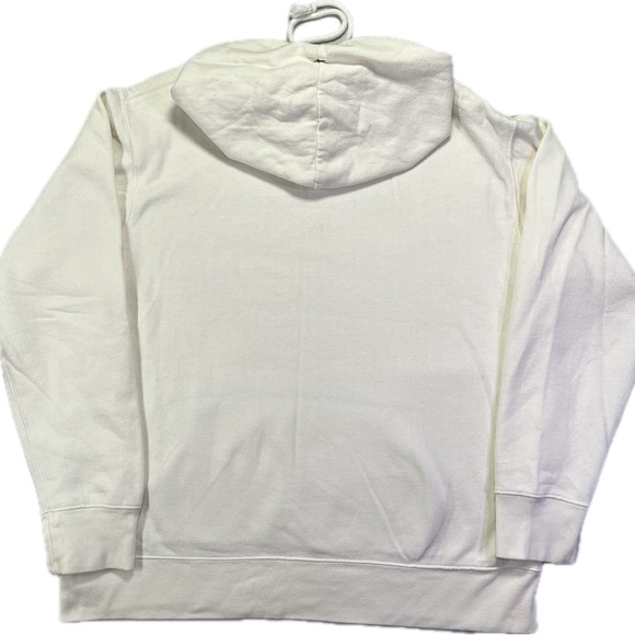 University of Notre Dame Fighting Irish Cream Green Hoodie League Sweatshirt - S - Picture 5 of 5